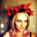 Red Butterfly And Flowers Headband Butterfy Tiara